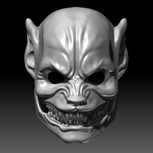 werewolf mask 3d printable model hobby-diy horror monster cosplay helmet halloween jaws wolf aggressive hobby diy other 3d print model - Mito3D