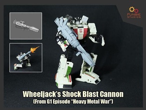 wheeljack shock blast cannon transformers g1 games toys 3d print model - Mito3D