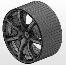 wheels scale model tvr tuscan hobby 3d print hi poly car sportcar rim tyre wheel britain automotive diy 3d print model - Mito3D