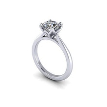 weiß gold liebe diamant ring juwel engagement hochzeit schmuck silber engagem mode sterling anhänger halskette schönheit ohrringe ringe 3d print model - Mito3D