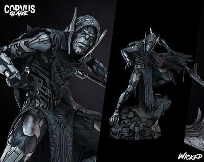 wicked marvel corvus glaive sculpture ready 3d printing 3dmodeling 3dart 3dprinting art sculptures 3d print model - Mito3D