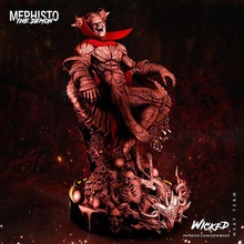 wicked marvel mephisto sculpture tested ready 3d printing stl statues sculptures avengers endgame infinitywar comics models 3dprint 3dprintable 3dprinting villain ghostrider hobby diy 3d print model - Mito3D