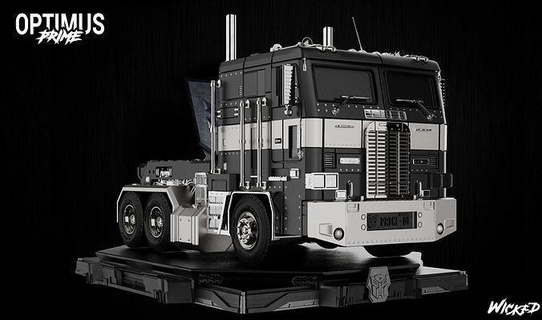 malvagio film optimus camion scultura 3dmodeling 3dart 3dprinting arte sculture 3d print model - Mito3D