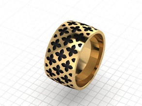 breiter ring breit Schmelz set enthält Quelle - Dateien einstellen gewünschten Schmuck Ringe 3d print model - Mito3D