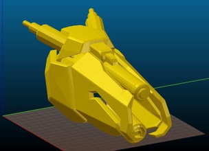 dul kadın pençe mayın atıcısı yazdırılabilir aşırı izleme atıcı kostüm oyunu destek izlemek oyunlar oyuncaklar 3d print model - Mito3D