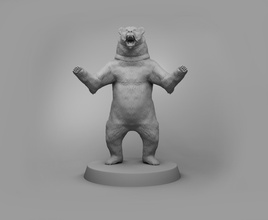 selvagem Castanho Urso natureza animais floresta urso Teddy 3d 3dprintmodel 3dprinting Ciência biologia 3d print model - Mito3D