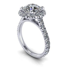 willy Cheng Diamant Ring size4 Juwel Engagement Hochzeit Schmuck Silber Gold engagem Mode Sterling Anhänger Halskette Schönheit Ohrringe Ringe 3d print model - Mito3D