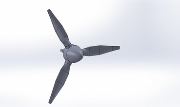 wind turbine gnenerato wi windturbine ecology windmill renewable power energy eco blades generator energie science engineering 3d print model - Mito3D