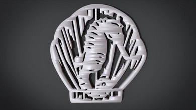 window ventilation ornaments seahorse motifs house chair office living table dinning furniture furnitures interior pieces art tool modern woog wooden armchair kitchen set seating dining room classic 3d print model - Mito3D