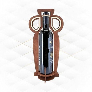 Wein Box Amphora svg dxf Design Laser Schnitt Flasche Halter Unterstützung Schneiden Gravur Vektor Vorlage Zeichnung planen Glühschmiede Hobby DIY 3d print model - Mito3D