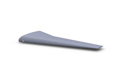 ala molde papel b747 alas pasatiempo elaboración avión volador bricolaje diy 3d print model - Mito3D