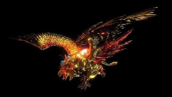 winged dragon ra yugioh character gold anime art yugi sculptures fantasy games toys wing monster fly yellow yu gi oh cards manga game accessories 3d print model - Mito3D