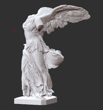 alato vittoria dio statuario scultura olimpiade arte sculture 3d print model - Mito3D