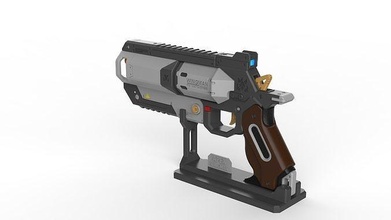 braccio destro apice stampabile 3d modello stl stampa pistola arma attrezzo fan arte fai passatempo cosplay giocattolo video gioco leggende giochi giocattoli 3d print model - Mito3D