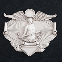 flügel zeichen symbol logo kunst skulpturen 3d print model - Mito3D