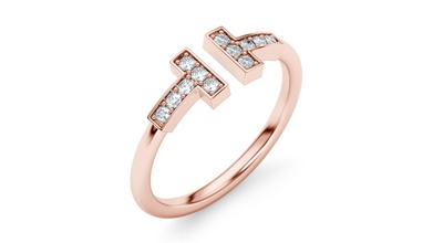 fio anel de diamante jóias 3d engagem o engajamento ouro platina printable prata branco praça tiffany natureza a marca eua europa casamento anéis 3d print model - Mito3D