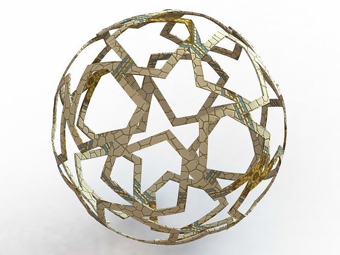 wireframe forma geometrico finale palla minimalista vintage sfera poligono oggetto scienza globo cerchio struttura filo geometria figura modulo poligonale arte segni loghi 3D print model - Mito3D