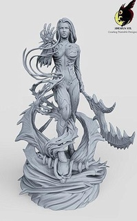witchblade witchblade switchblade serie comic military games toys games toys  3d print model - Mito3D