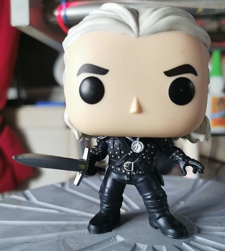 witcher game character geralt tv games toys 3D print model - Mito3D