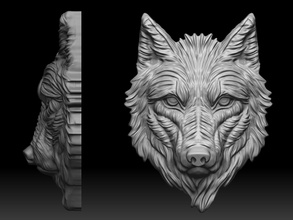 kurt is kızgın kolye mikimoto altın gümüş 3dprintble takı hayvan wolfhead doğa joiyas mücevher 3d print model - Mito3D
