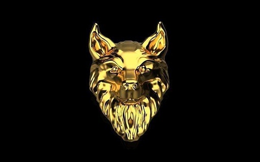 wolf head 3d model gary zbrush jewelery face werewolf art jewelry 3d print model - Mito3D