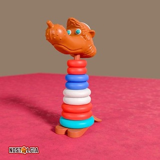 wolf pyramid plastic vintage toy kid child retro ussr soviet interactive game games toys 3d print model - Mito3D
