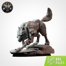 wolffang wolf warhammer wow wargame space marine 40k blood bowl witcher w40k leman russ wolves txarli warcraft dungeon orc rpg cave norse games toys board 3d print model - Mito3D