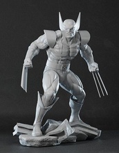 carcajou 3d impression modèle stl statue merveille bande dessinée super héros mutant men hommes sculpture 3dprint jeux jouets 3d print model - Mito3D