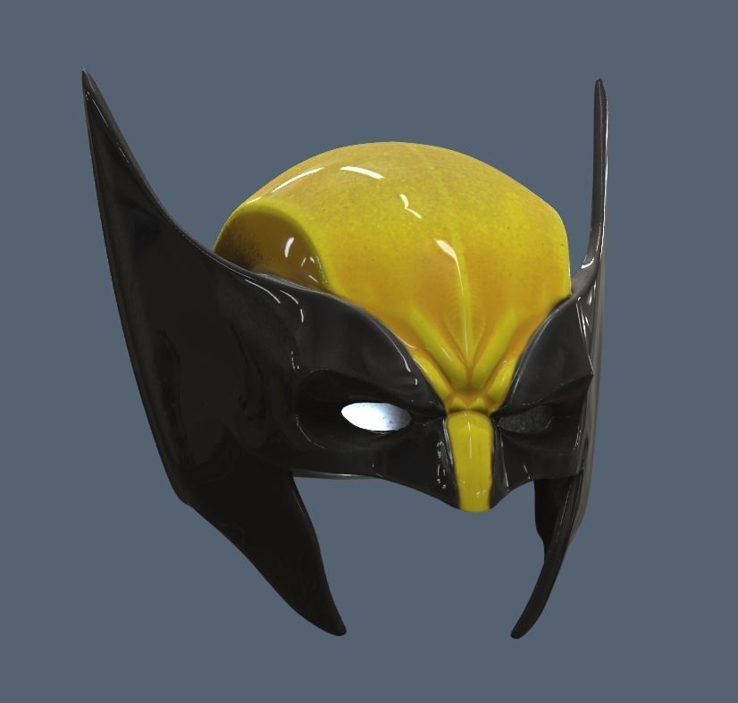 wolverine mask cowl helmet marvel comics cosplay hobby diy 3D print model - Mito3D