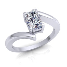 donna anello di diamanti gioielli gioiello matrimonio fidanzamento diamante argento oro d'oro moda la sterlina bianco e bellezza collana stampa disco platino anelli 3d print model - Mito3D