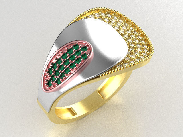 mulher diamante anel r00087 jóia ouro prata imprimível jóias pulseira ganhou gapparel casamento noivado colar charme argolas moda beleza cafajeste safira joalheria 3D print model - Mito3D