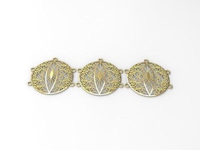 Kadın kolye 22k c00008 Arap Katar mücevher altın gümüş yazdırılabilir moda yüzük parlak elmas safir takı bilezik kazandı boşluk kolyeler 3d print model - Mito3D