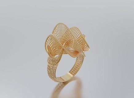woman ring women gold jewellery jewel design art silver gem brilliant diamond sterling jewelry fashion beauty sapphire rings 3d print model - Mito3D