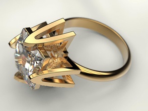 femme bague 10 bijoux d'impression 3dprinted imprimable les anneaux de la conception l'anneau joyau or mode printabl l'impression d'autres le prototypage d'argent mariage princesse 3d print model - Mito3D