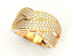femme anneau 20 bijoux d'impression 3dprinted imprimable les anneaux de la conception l'anneau joyau or mode printabl l'impression le prototypage d'argent cad classique diamant 3d print model - Mito3D