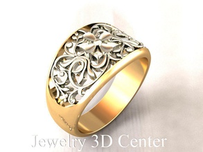 woman ring wr06 jewelry cad design detail engagement gem gold jewel jewellery platinum printable luxury fashion beauty silver womanring rings 3d print model - Mito3D