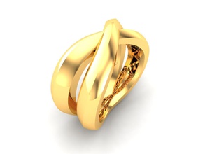 Frauen-band-ring-3dm render detail Schmuck Hochzeit engagement bedruckbar ist Juwel diamond Silber ring gold weiß Mode gem Ringe band weedingband coupleband Platin genial plain 3d print model - Mito3D