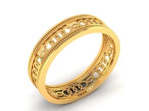 Frauen-band-ring-3dm render detail Schmuck Hochzeit engagement bedruckbar ist Juwel diamond Silber ring gold weiß Mode gem Ringe band weedingband coupleband Platin genial Diamant-ring 3d print model - Mito3D