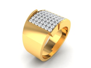 donne anello di banda 3dm render detail gioielli matrimonio fidanzamento stampabile gioiello diamante argento oro bianco moda gemma anelli band weedingband coupleband disco platino brillante diamanti 3d print model - Mito3D
