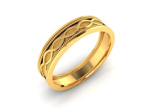 Frauen-band-ring-3dm render detail Schmuck Hochzeit engagement bedruckbar ist Juwel diamond Silber ring gold weiß Mode gem Ringe band weedingband coupleband Platin genial Diamant-ring 3d print model - Mito3D