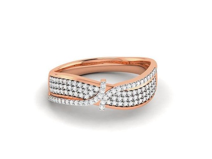 KADIN grup yüzük 3dm vermek detay takı altın yazdırılabilir parlak yüzükler elmas lüks Solitaire platin değerli mücevher nişan gümüş düğün üniseks 3d print model - Mito3D