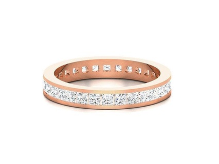 women band ring 3dm render detail jewelry gold printable brilliant rings diamond luxury solitaire platinum precious gem engagement silver wedding unisex 3d print model - Mito3D
