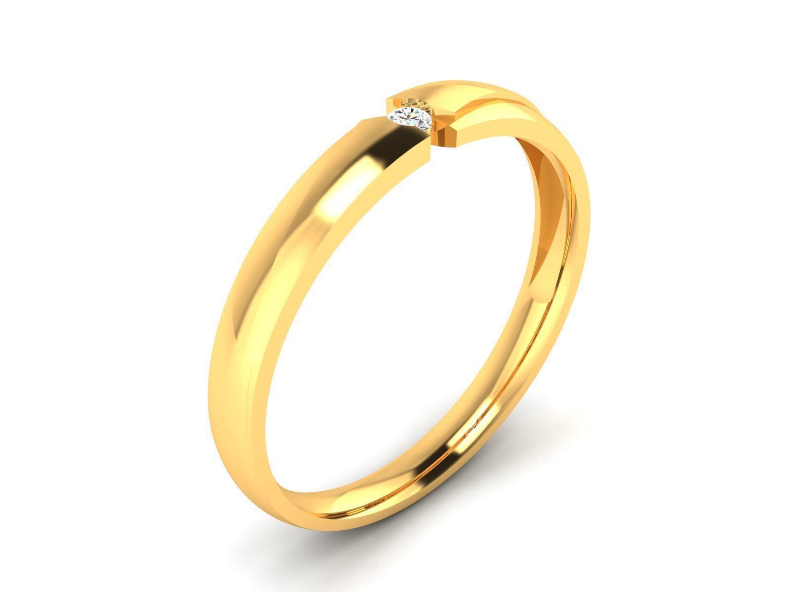 Frauen-band-ring-3dm render detail Schmuck Hochzeit engagement bedruckbar ist Juwel diamond Silber ring gold weiß Mode gem Ringe band weedingband coupleband Platin genial Diamant-ring 3D print model - Mito3D