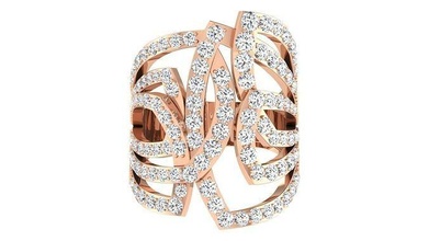 mujer banda anillo 3dm stl obj fbx renders detalles Boda piedra preciosa joyería joya diamante precioso compromiso oro brillante gemas anillos imprimible 3d print model - Mito3D