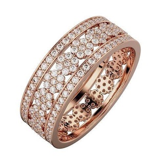 women beautiful ring jewelry rings gold diamond silver jewellery wedding jewel engagement fashion engagem gem diamant brillant 3d print model - Mito3D