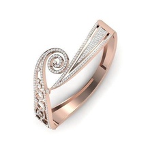 donne braccialetto catena oro collana sterlina gioielleria gioiello stampabile collane ciondoli diamante chiusura 4mm scatto collegamento elemento scaglione fissaggio braccialetti 3d print model - Mito3D