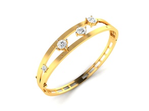 donne braccialetto 3dm render detail gioielli matrimonio di fidanzamento stampabile gioiello diamante argento anello oro bianco moda gemma anelli disco platino brillante bangle bracciali 3d print model - Mito3D
