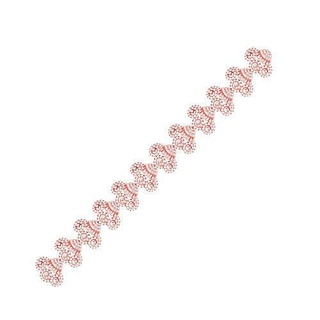 mulheres pulseira 3dm stl 1 render detalhe Casamento diamante platina pulseiras jóia prata ouro joalheria jóias imprimível noivado gema brilhante cafajeste esterlina precioso luxo 3d print model - Mito3D