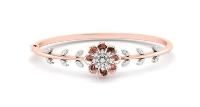 femmes bracelet 3dm stl obj fbx rendre détails mariage diamant platine bracelets bijou argent or bijoux imprimable engagement gemme brillant goujat sterling précieux 3d print model - Mito3D