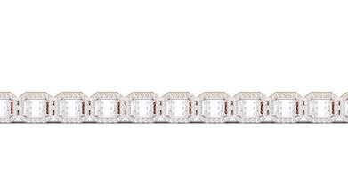 donne braccialetto 3dm stl render nozze diamante platino braccialetti gioiello argento oro gioielleria stampabile fidanzamento gemma brillante cad sterlina prezioso lusso 3d print model - Mito3D